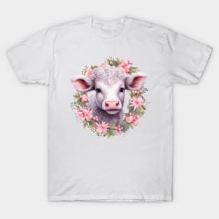 Christmas Cow #1 T-Shirt